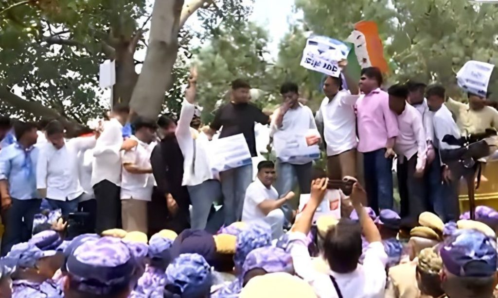 CJP Cockroach Janata Party protest Delhi NEET 2026